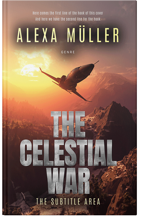 Front view of Roman Coffee #29257 - Premade Science Fiction Book Cover