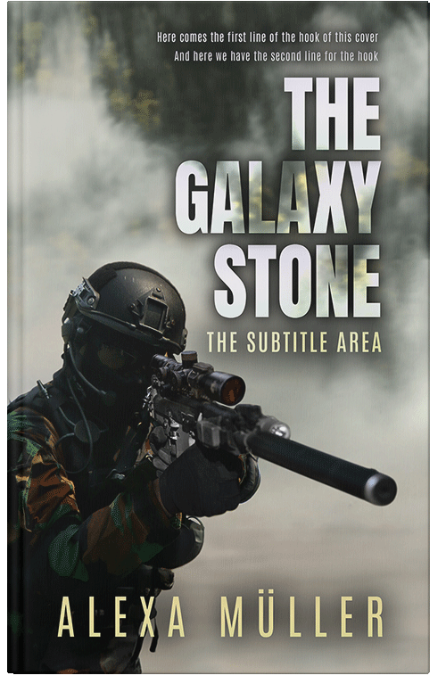 Front view of Heavy Metal #29264 - Premade Mystery & Thriller & Suspense Book Cover