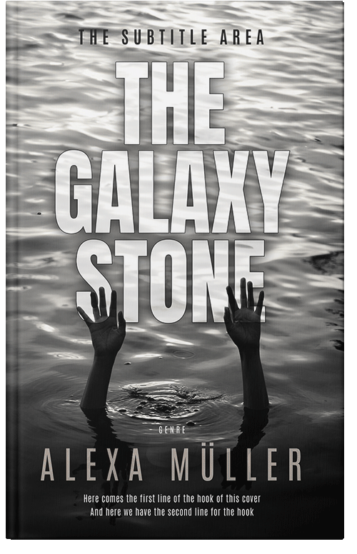 Front view of Gray Nickel #29268 - Premade Mystery & Thriller & Suspense Book Cover