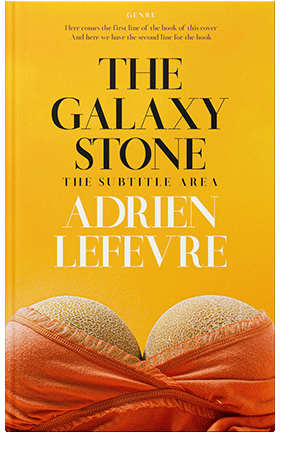 Pre Made Book Cover Amber