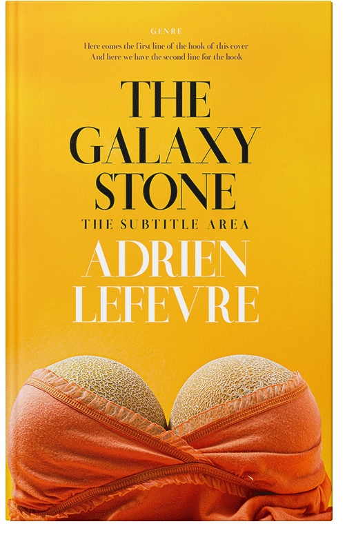 Front view of Premade Erotica Book Cover - Amber