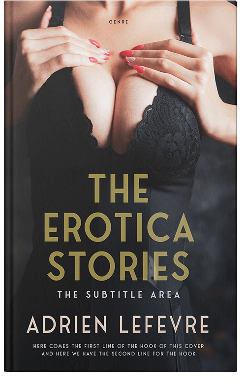 Front view of Premade Erotica Book Cover - Cameo
