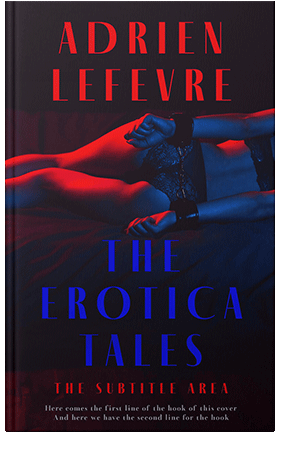 Pre Made Book Cover Ebony