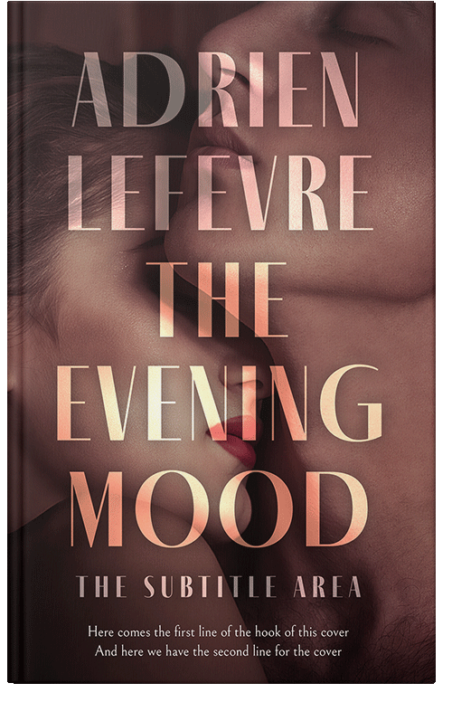 Front view of Crater Brown #29308 - Premade Erotica Book Cover