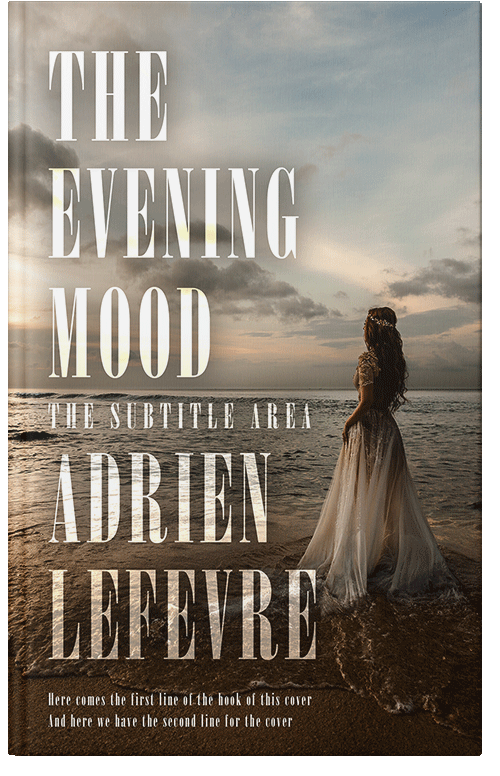 Front view of Premade Romance Book Cover - Zorba