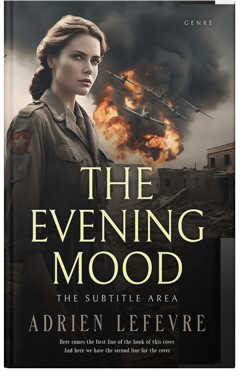 Front view of Cod Gray #29322 - Premade Historical Book Cover