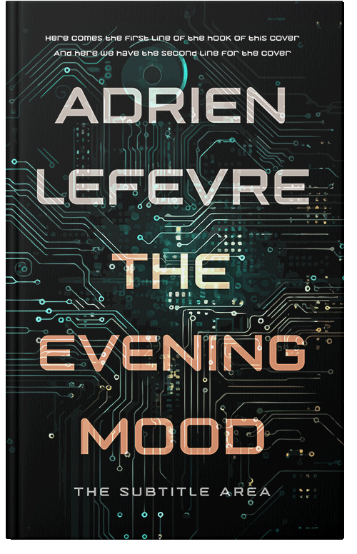 Front view of Premade Science Fiction Book Cover - Akaroa