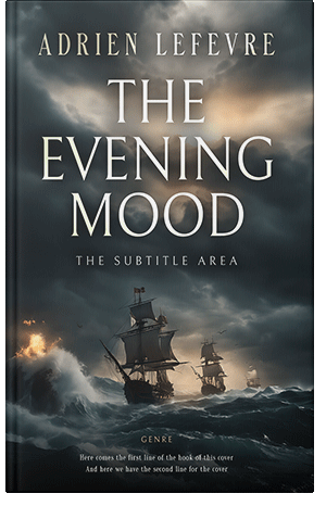 Pre Made Book Cover Outer Space