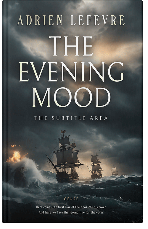 Front view of Outer Space #29325 - Premade Historical Book Cover