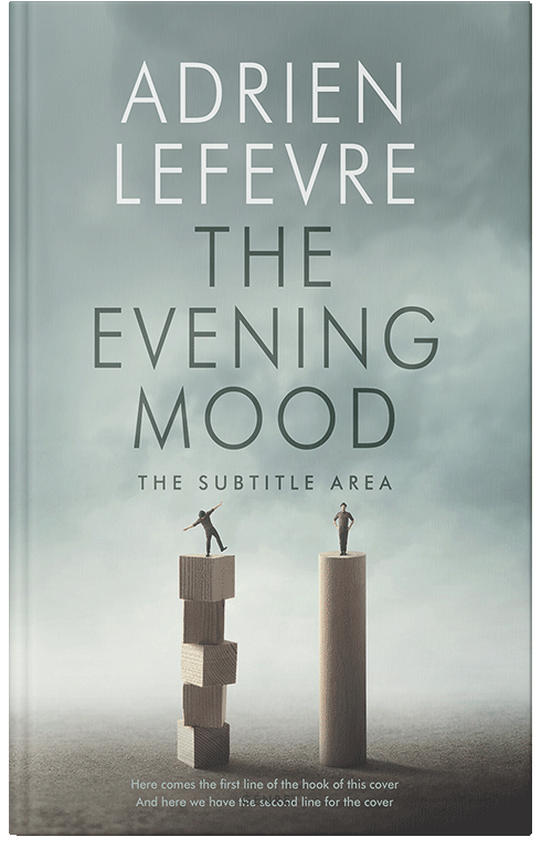 Front view of Premade Business Book Cover - Edward