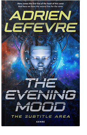 Pre Made Book Cover Foggy Gray