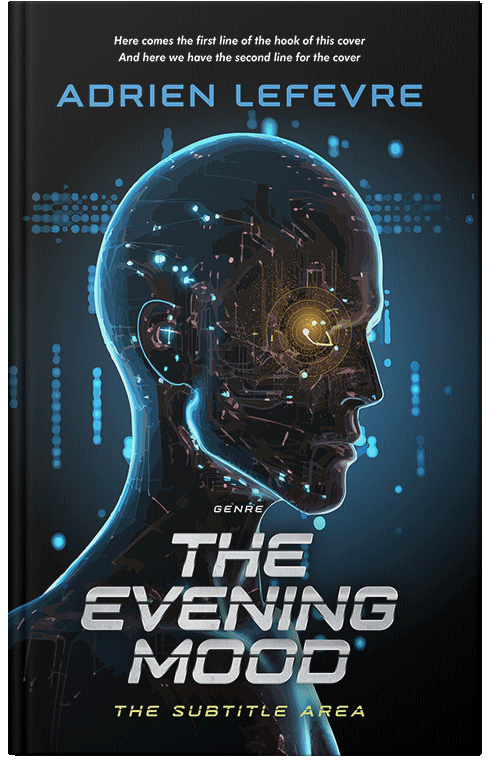 Front view of Bunker #29336 - Premade Science Fiction Book Cover