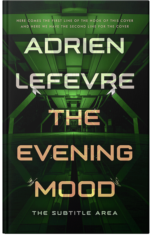 Front view of Sapling #29339 - Premade Science Fiction Book Cover