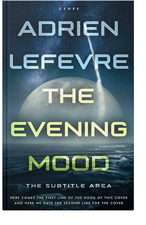 Pre Made Book Cover Powder Ash