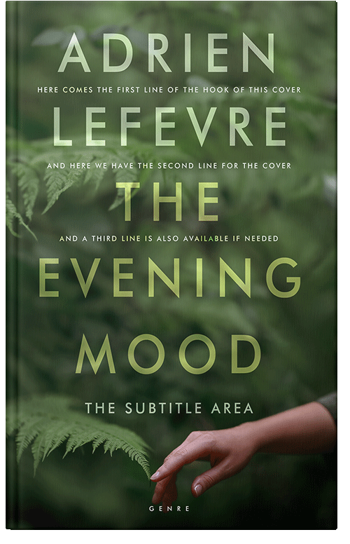 Front view of Green Kelp #29345 - Premade Nature Book Cover