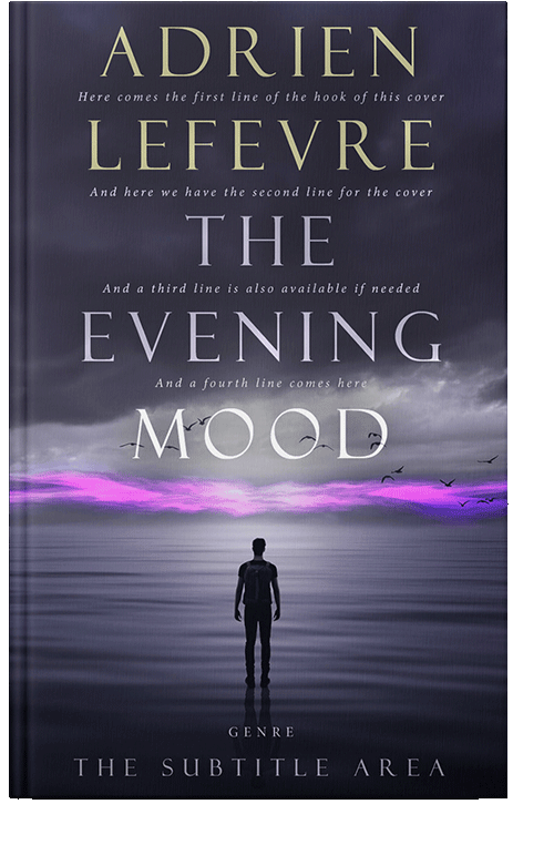 Front view of Steel Gray #29354 - Premade Health & Mind & Body Book Cover