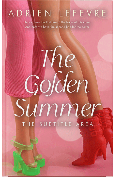 Front view of Tonys Pink #29362 - Premade Chick Lit Book Cover