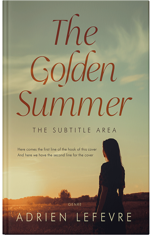 Front view of Swamp Green #29367 - Premade Teen & Young Adult Book Cover