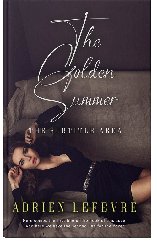 Front view of Gondola #29374 - Premade Erotica Book Cover