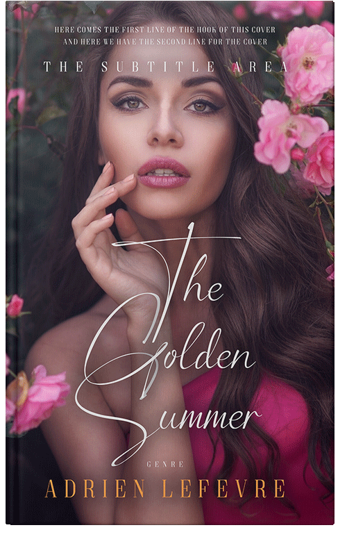 Front view of Premade Royal Romance Book Cover - Livid Brown