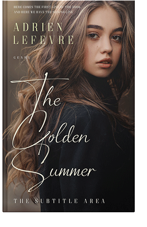 Pre Made Book Cover Cocoa Brown