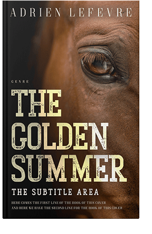 Pre Made Book Cover Sambuca