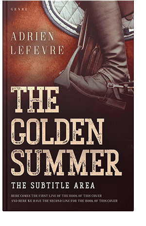 Pre Made Book Cover Cameo