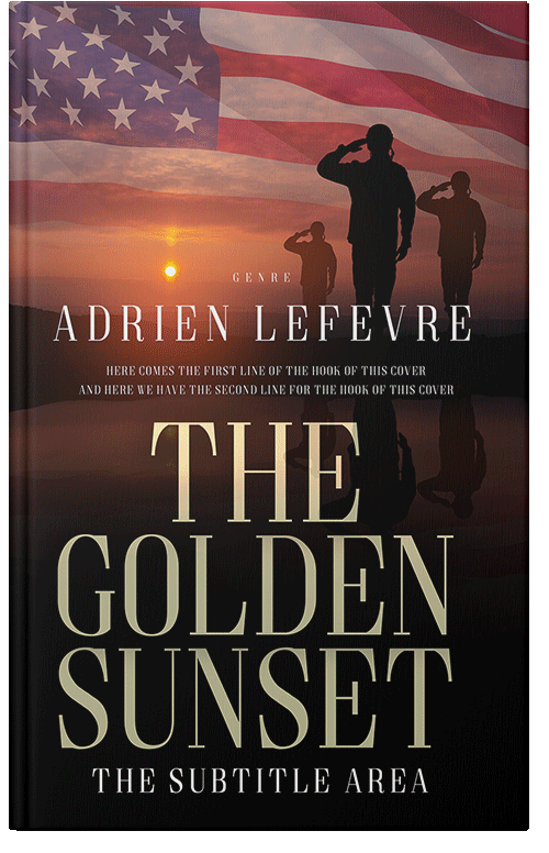 Front view of Muddy Waters #29389 - Premade Action & Adventure Book Cover