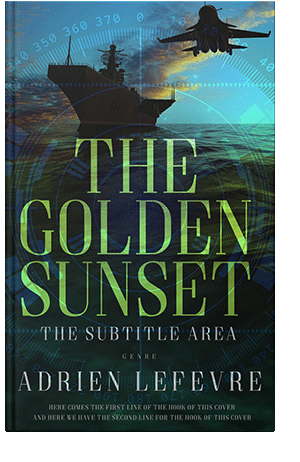 Pre Made Book Cover Aztec