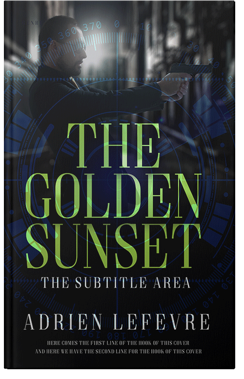 Front view of Bunker #29392 - Premade Mystery & Thriller & Suspense Book Cover