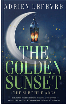 Pre Made Book Cover Black