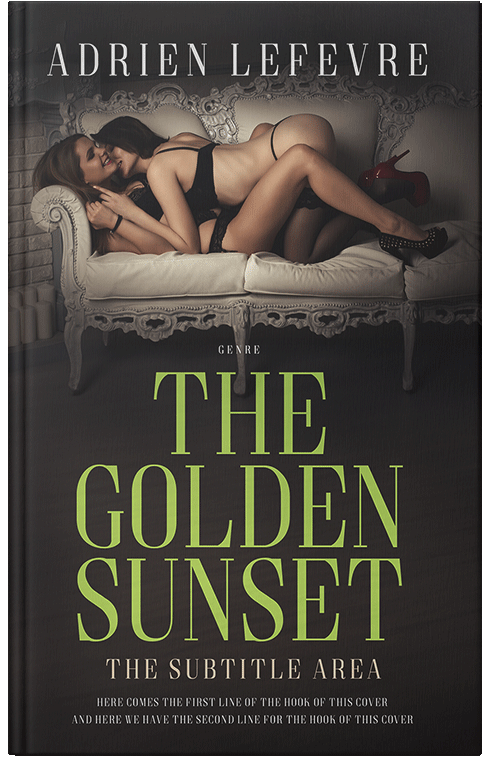 Front view of Premade Erotica Book Cover - Dune