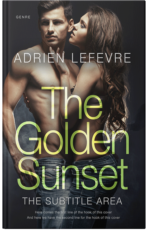 Front view of Indian Khaki #29407 - Premade Erotica Book Cover