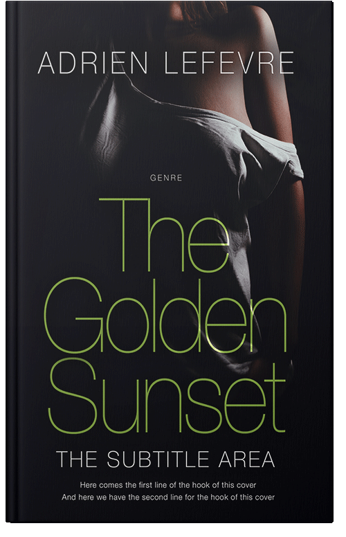 Front view of Cinder #29408 - Premade Erotica Book Cover