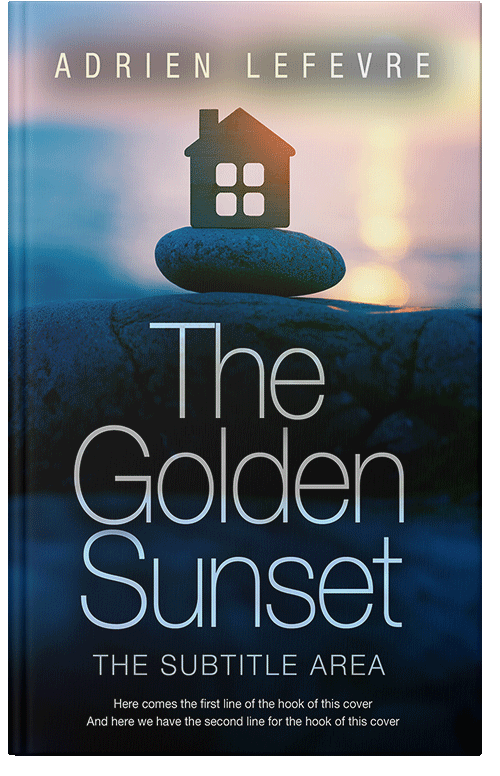 Front view of Silver Rust #29415 - Premade Business Book Cover