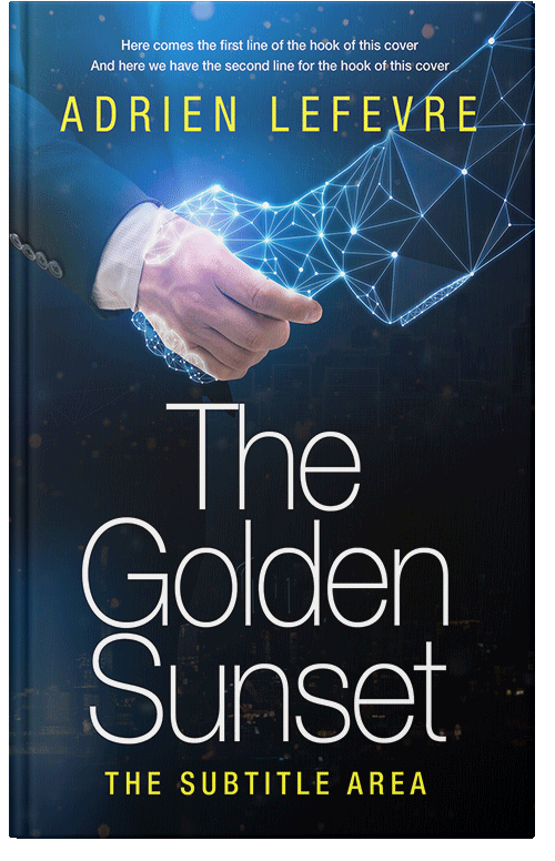 Front view of Firefly #29420 - Premade Business Book Cover