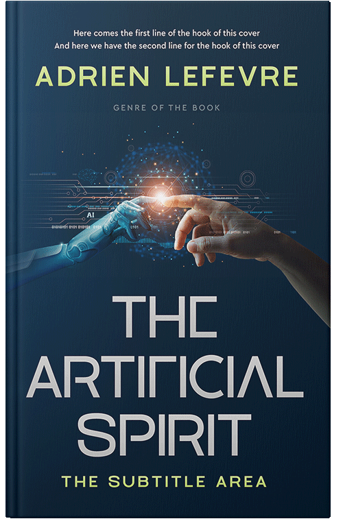 Front view of Tiber #29422 - Premade Science Fiction Book Cover