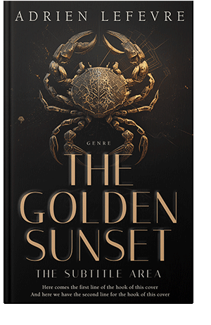 Pre Made Book Cover Cod Gray