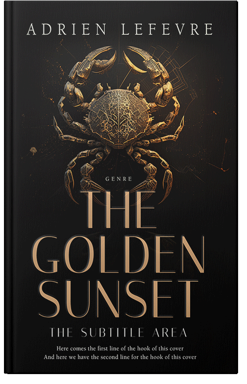 Front view of Cod Gray #29433 - Premade Religion & Spirituality Book Cover