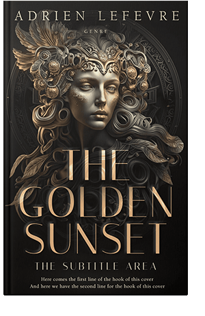 Pre Made Book Cover Zeus