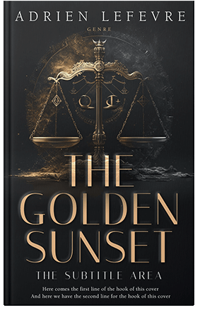 Pre Made Book Cover Woodsmoke