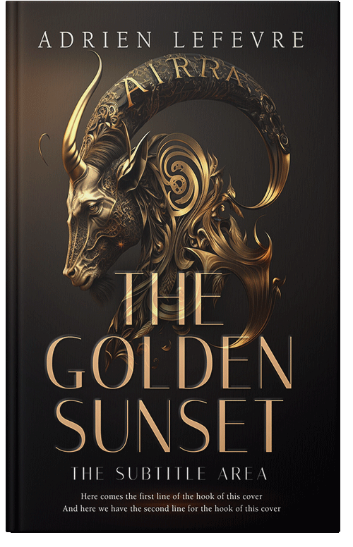 Front view of Oil #29439 - Premade Religion & Spirituality Book Cover