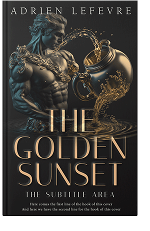 Pre Made Book Cover Cod Gray