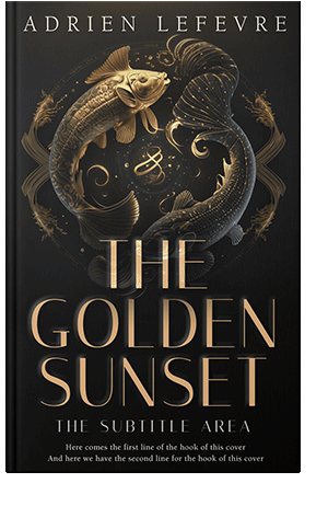 Pre Made Book Cover Cod Gray