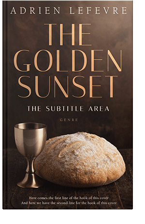 Pre Made Book Cover Coffee Bean