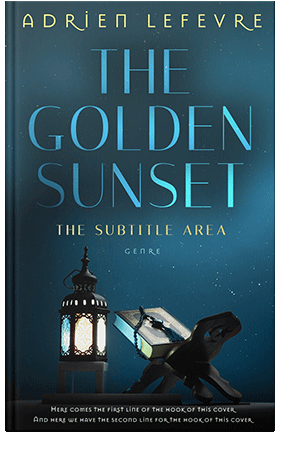 Pre Made Book Cover Elephant