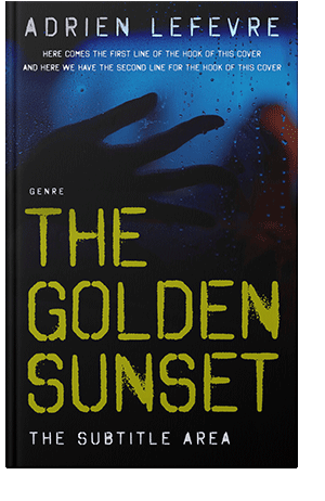 Pre Made Book Cover Lemon Ginger