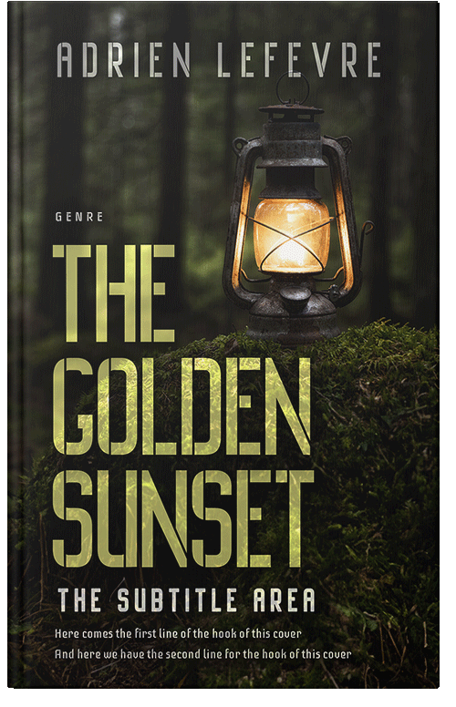 Front view of Premade Mystery & Thriller & Suspense Book Cover - Rangoon Green