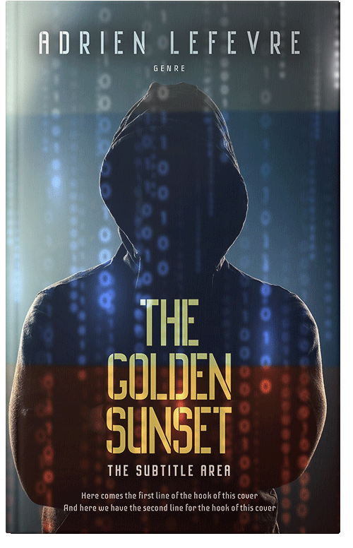 Front view of Premade Mystery & Thriller & Suspense Book Cover - Charade