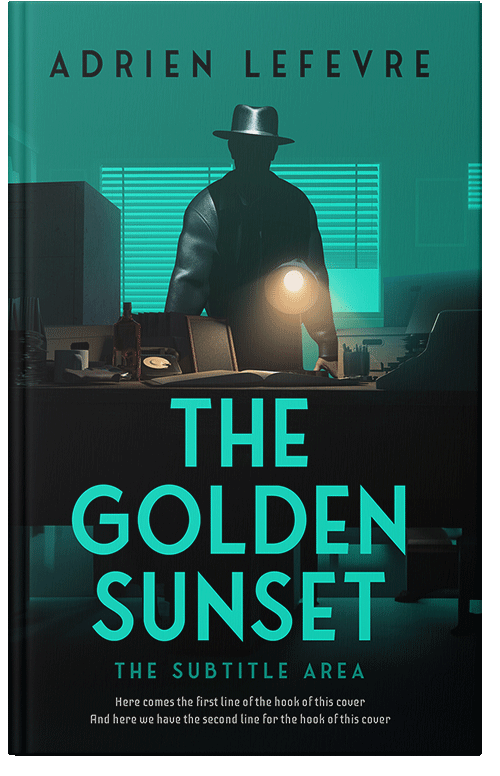 Front view of Aztec #29469 - Premade Mystery & Thriller & Suspense Book Cover